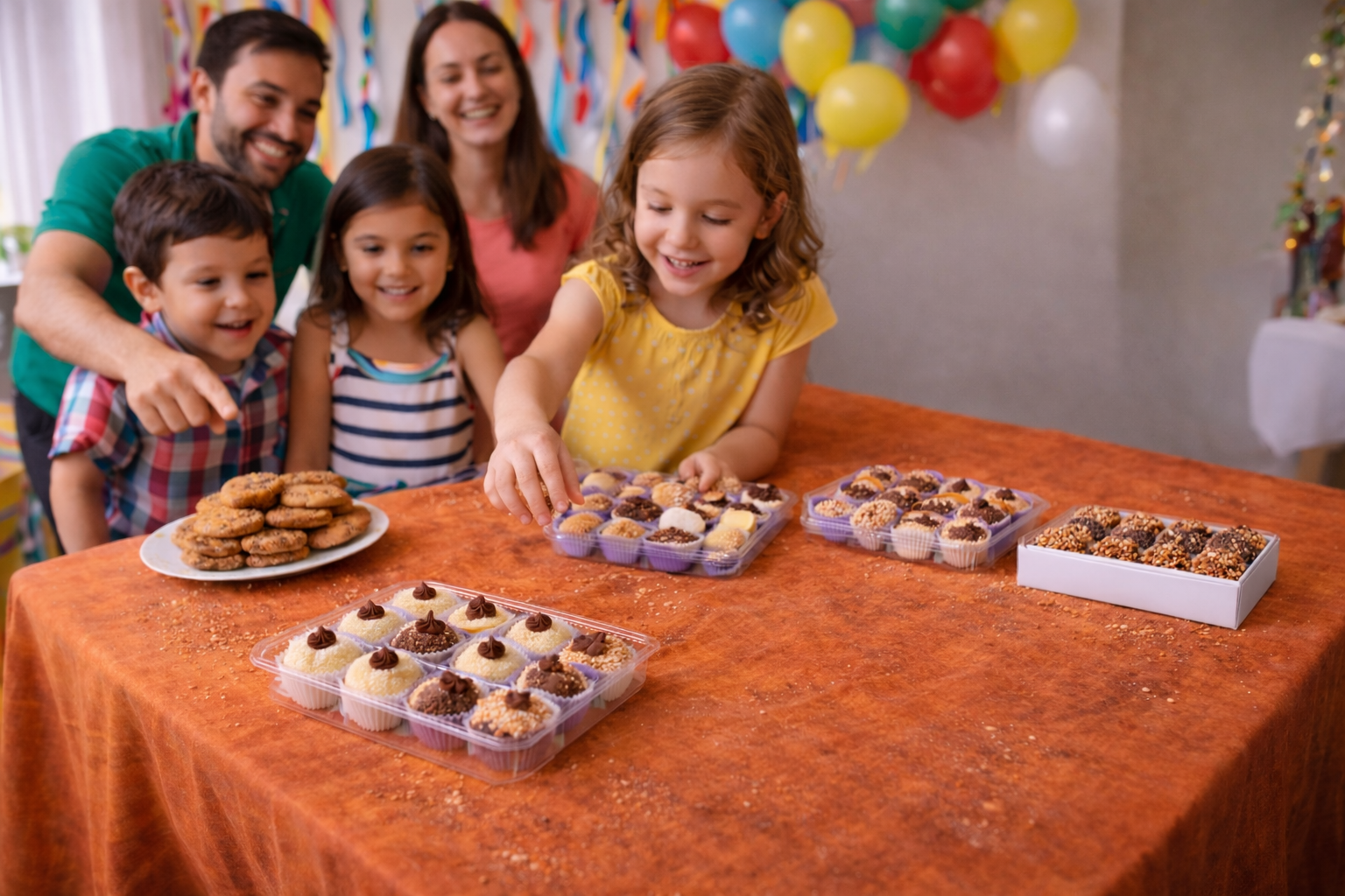 Doces para festas